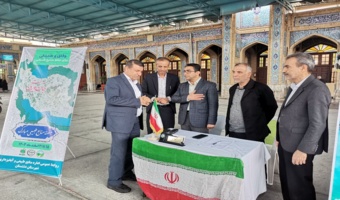 برگزاری میز خدمت در مصلی نماز جمعه برازجان 