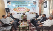دیدار با امام جمعه بخش شبانکاره به مناسبت هفته منابع طبیعی