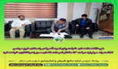  انعقاد تفاهم نامه کاشت 13 هکتار فضای سبز با شرکت پترو امید شهرستان دیلم