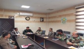 نشست بررسی عملکرد نیروهای حفاظتی  شهرستان دشتستان