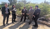 بازدید ناظر افتخاری طرح مردمی کاشت یک میلیارد درخت از نهالستان سرکره دشتستان
