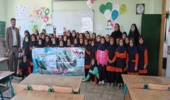 برگزاری برنامه آموزشی حفاظت از طبیعت در مدرسه دخترانه ۲۲ بهمن بخش سعدآباد