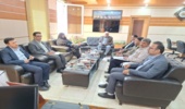 مدیر کل منابع طبیعی و آبخیزداری به مناسبت هفته منابع طبیعی و آبخیزداری با رئیس کل دادگستری استان بوشهر دیدار کرد