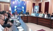 جلسه ستاد استانی کنترل کوچ پاییزه در محل استانداری بوشهر برگزار گردید