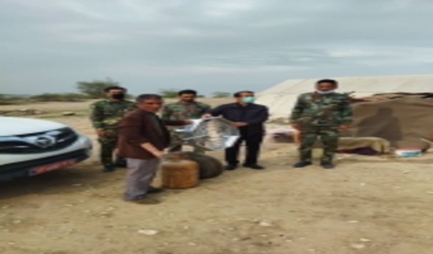 توزیع بسته های پخت و پز بین دامداران شهرستان دشتی 