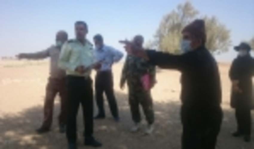  رفع تصرف خلع ید از بیش از  65000 هزار متر مربع از اراضی ملی شهرستان در بخش مرکزی