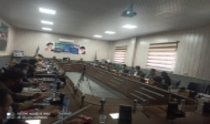 اولین جلسه شورای راهبردی مدیریت جامع آبخیز در اداره کل منابع طبیعی و آبخیزداری استان بوشهر