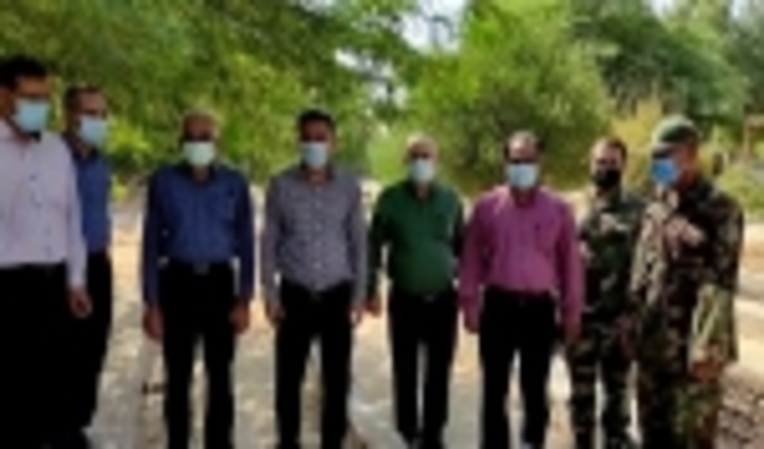 برگزاری جشنواره جنگلبان نمونه درنهالستان اداره منابع طبیعی و آبخیزداری شهرستان بوشهر 9/5/1400