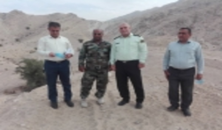 *بازدید از اراضی واگذاری میدان تیر در رقبه روستای قراولخانه* 