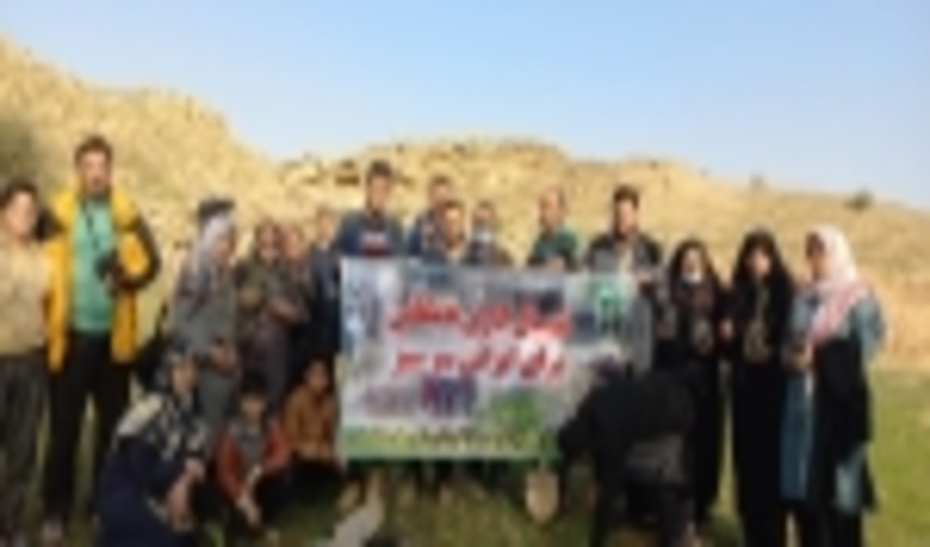  *برگزاری پویش مردمی نهال کاری در مراتع بخش شبانکاره*