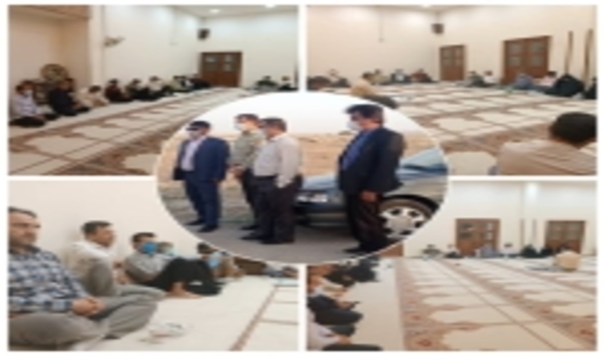 بررسی مسائل و مشکلات روستای احشام قایدها توسط فرماندار و مسوولین شهرستان دشتی