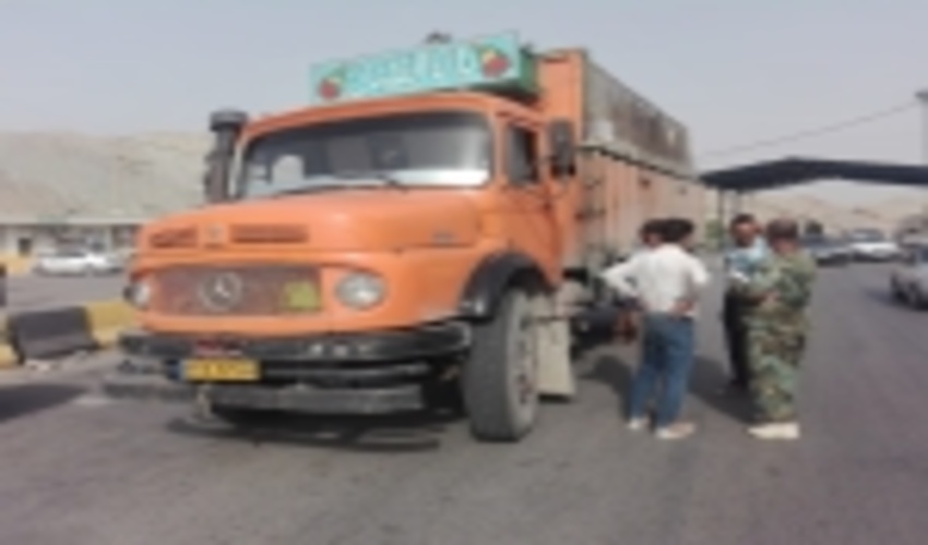 بازگشت ۶ عدد کامیون حامل دام در ایستگاه شهید صلاحی دشتستان