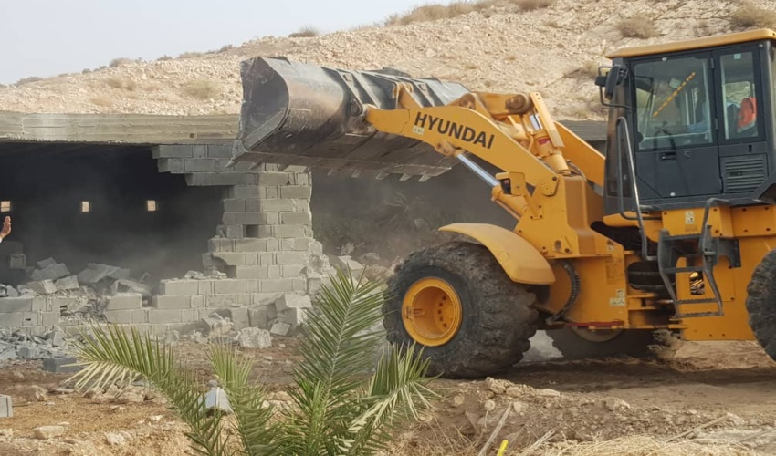 ۲۶هزار متر مربع اراضی ملی در شهرستان جم  رفع تصرف شد