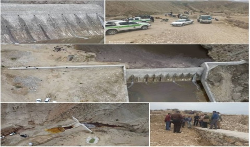 بازدید مدیر کل محترم منابع طبیعی و آبخیزداری استان بوشهر از سازه های آبخیزداری بخش ارم