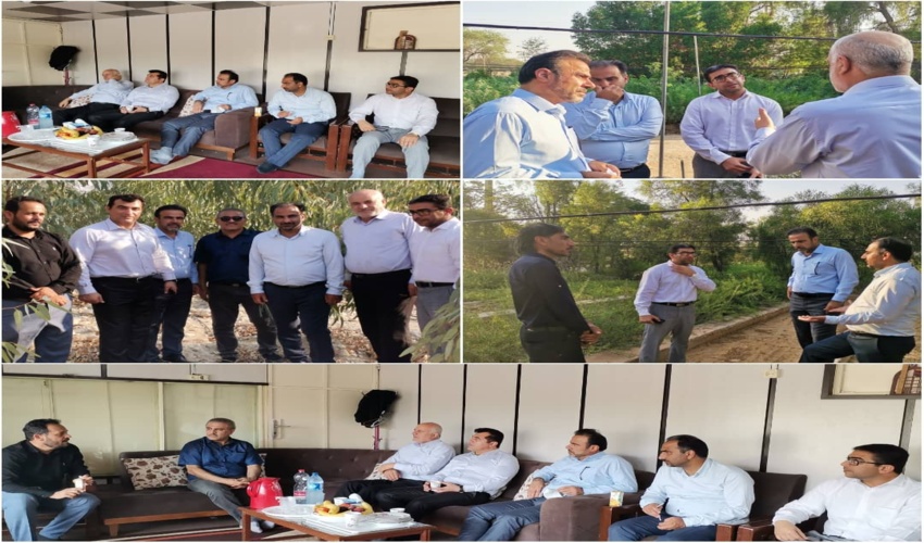 بازدید معاون محترم امور جنگل سازمان منابع طبیعی و آبخیزداری کشور و هیئت همراه از دشتستان