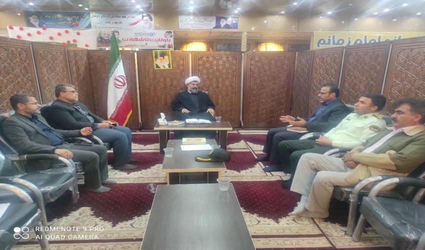 دیدار مدیر کل منابع طبیعی استان بوشهر  با امام جمعه شهرستان دشتی 