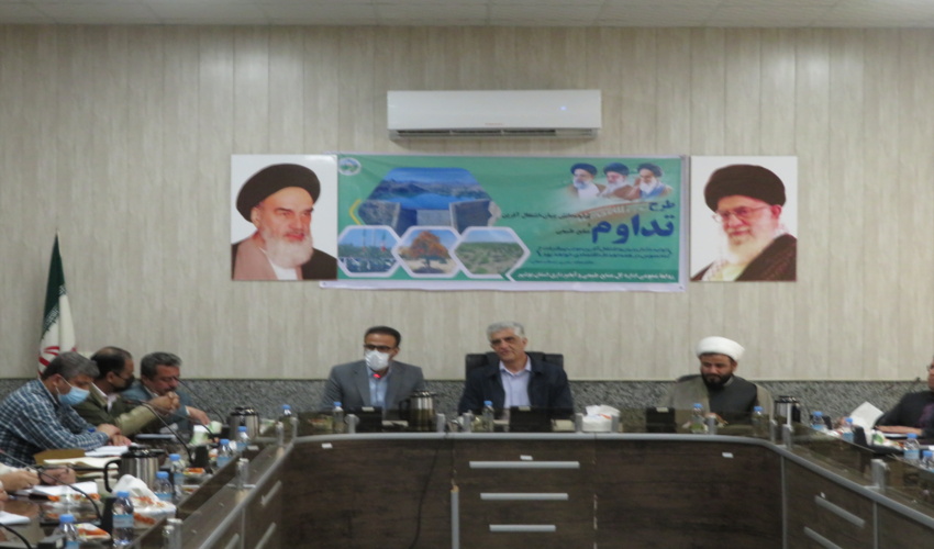 حضور مدیر کل دفتر بیابان سازمان در جلسه شورای هماهنگی اداره كل منابع طبیعی و آبخیزداری استان بوشهر 