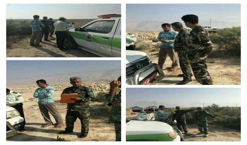 رفع تصرف اراضی ملی در شهرستان دیر 