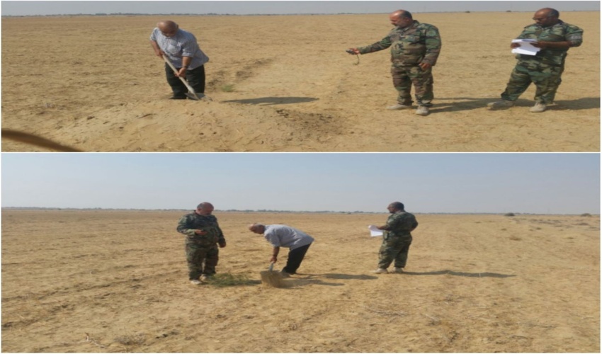 رفع تصرف از اراضی ملی در دشتستان