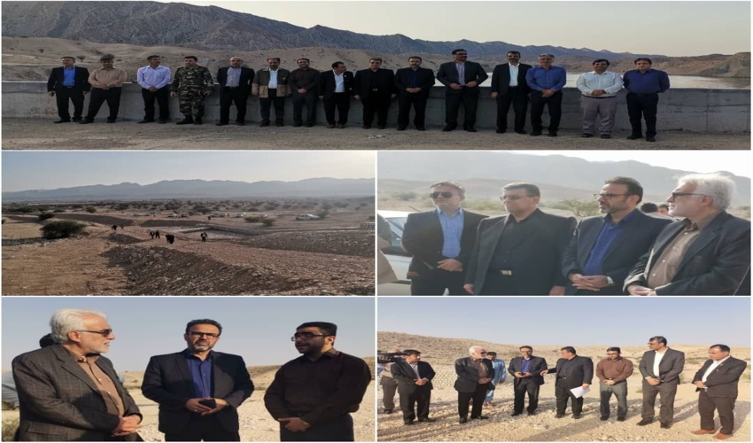 بازدید جانشین فرمانده قرارگاه جهادی مدیر یت جامع از بخش بوشکان شهرستان دشتستان