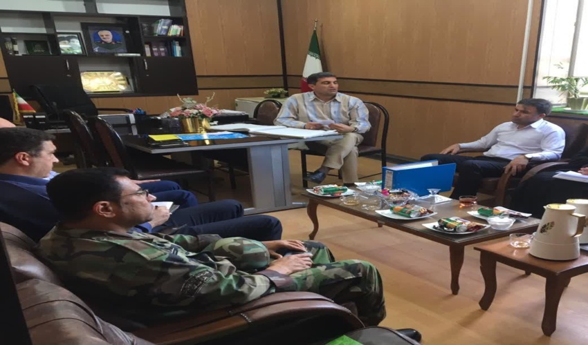 بازدید فرمانده یگان حفاظت سازمان منابع طبیعی وآبخیزداری کشور از استان بوشهر 