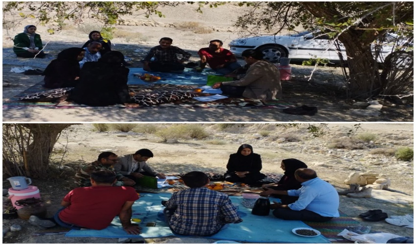 تعیین مرتع داران تنگ خرمایی شهرستان تنگستان 