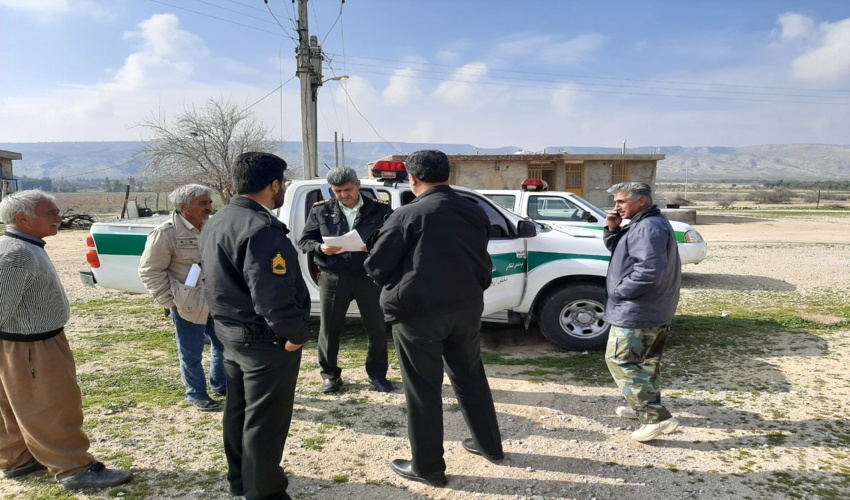 رفع تصرف اراضی ملی در شهرستان دیر 