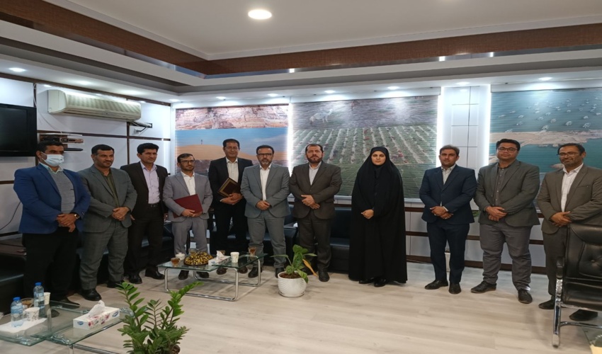 تودیع و معارفه  سرپرست  اداره منابع طبیعی و آبخیزداری شهرستان دیر