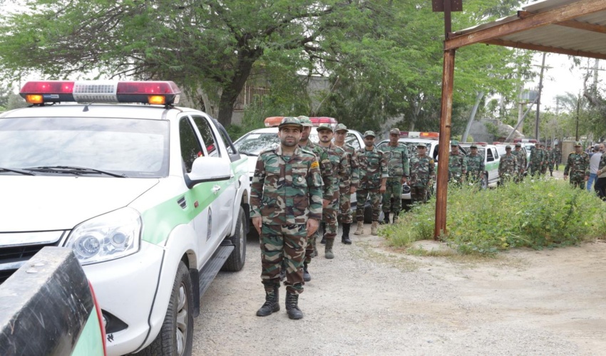 رژه موتوری و توزیع نهال رایگان در مرکز استان بوشهر