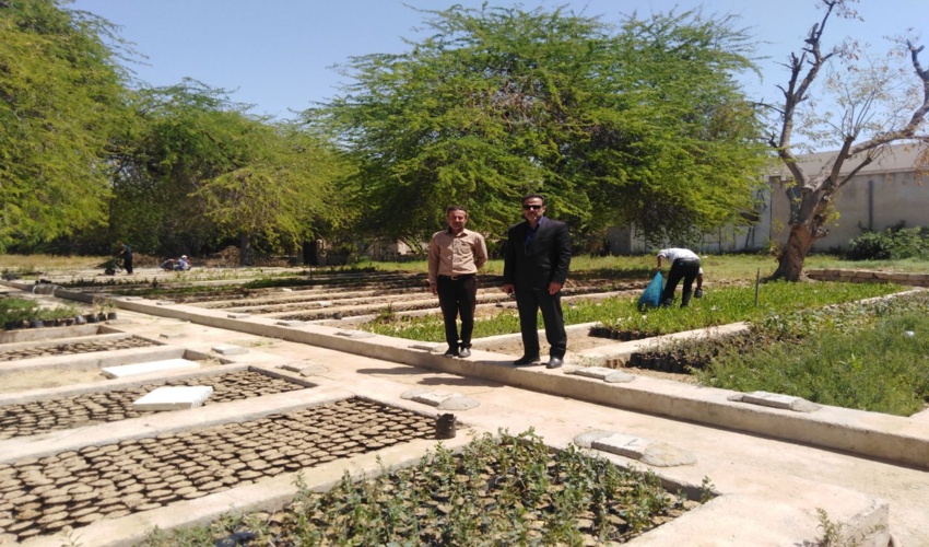 بازدید مدیر کل منابع طبیعی  از نهالستان مرکزی بوشهر
