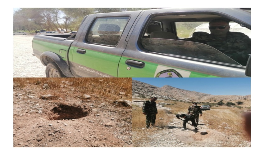 گشت یگان حفاظت اداره منابع طبیعی و آبخیزداری شهرستان جم