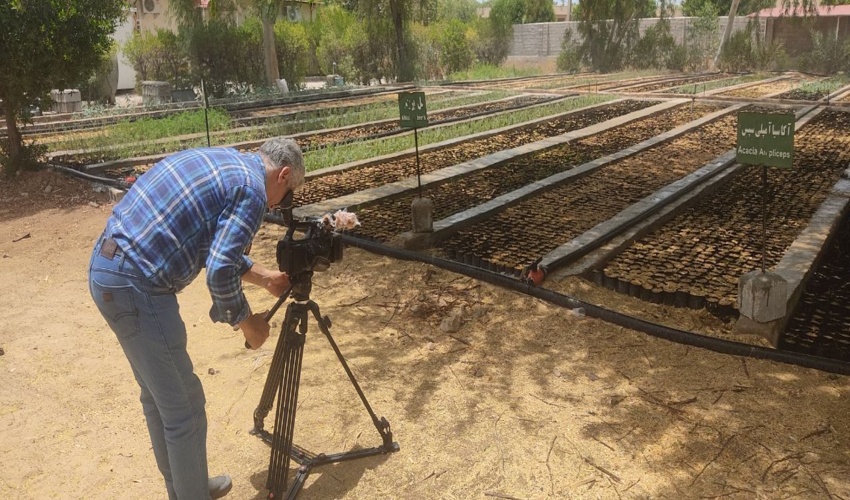 مستند سازی  از نهالستان چاهکوتاه و مرکزی اداره منابع طبیعی و آبخیزداری شهرستان بوشهر 