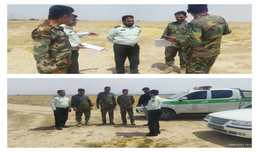 رفع تصرف از اراضی رقبه مسیله فخری شهرستان گناوه 