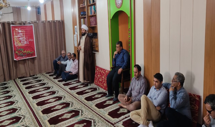 برگزای جشن میلاد علی ابن موسی الرضا علیه السلام اداره کل منابع طبیعی و آبخیزداری استان بوشهر