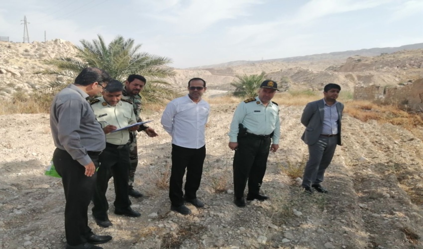 بادستور مقام قضایی حکم قلع و قمع مساحت 7420مترمربع در شهرستان جم اجرا گردید