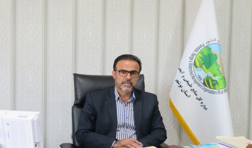پیام تبریک مدیرکل منابع‌طبیعی و آبخیزداری استان بوشهر به مناسبت فرا رسیدن ۹ مردادماه روز جنگلبان
