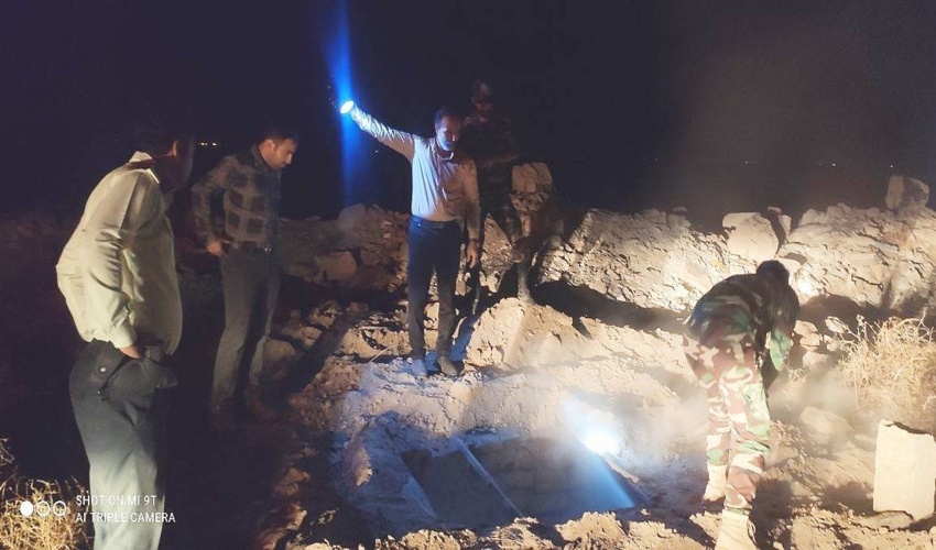 یک کوره زغال گیری در روستای سرمل شهرستان بوشهر کشف شد