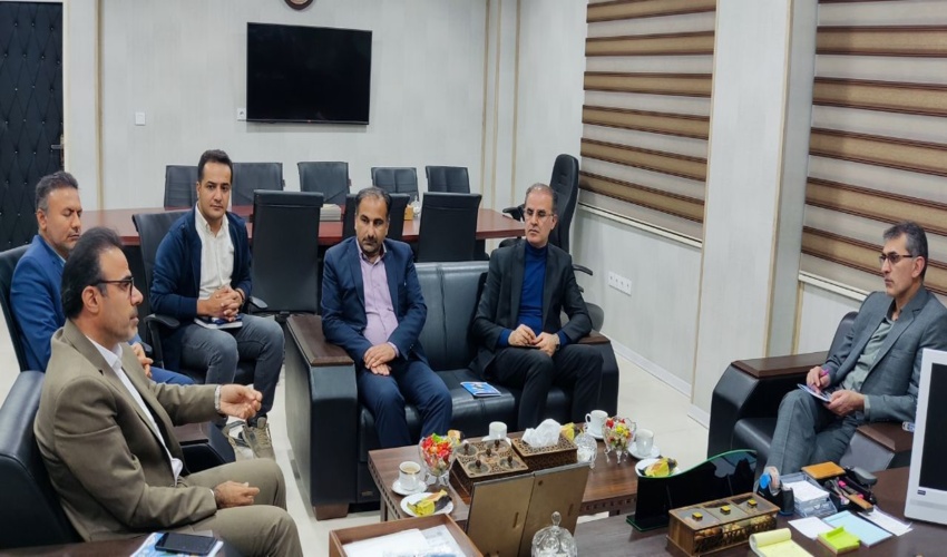 جلسه نماینده سازمان برنامه بودجه کشوربا مدیرکل منابع طبیعی و آبخیزداری استان بوشهر