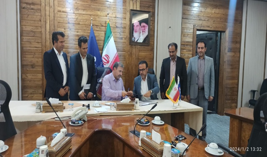 انعقاد تفاهم نامه همکاری  فی مابین  اداره کل منابع طبیعی و منطقه ویژه پارس جنوبی