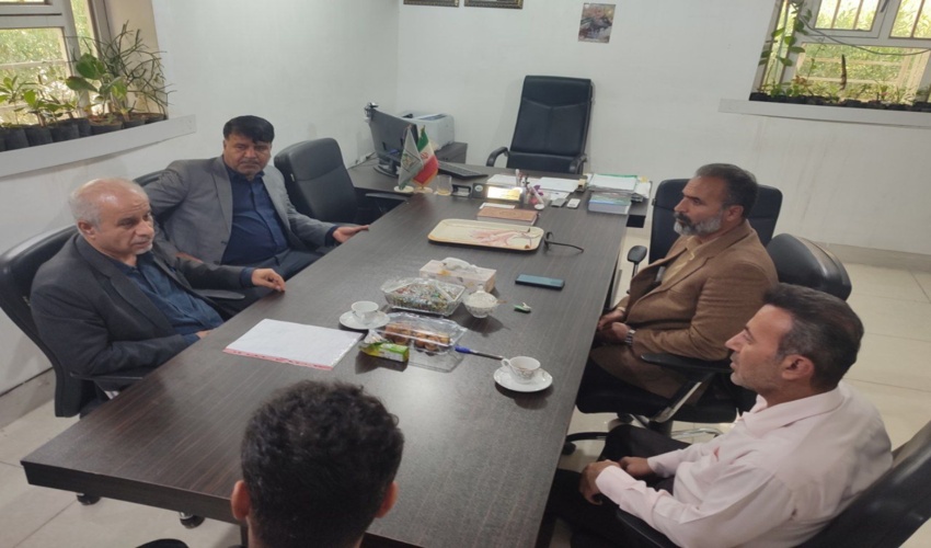  بازدید ناظر افتخاری از نهالستان مرکزی منابع طبیعی و آبخیزداری شهرستان بوشهر 