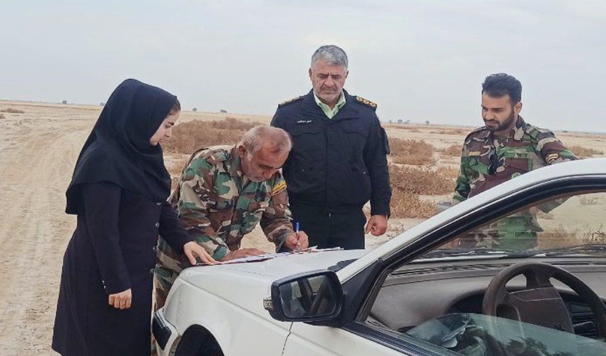 رفع تصرف ۲۲۹۷۵ مترمربع از اراضی ملی شهرستان بوشهر