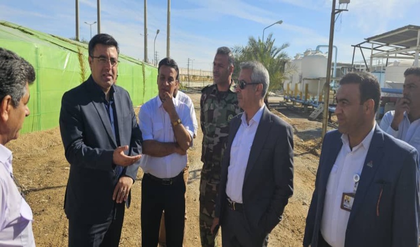 احداث نهالستان با همکاری اداره منابع طبیعی و آبخیزداری شهرستان جم و شرکت پالایش گاز فجر جم