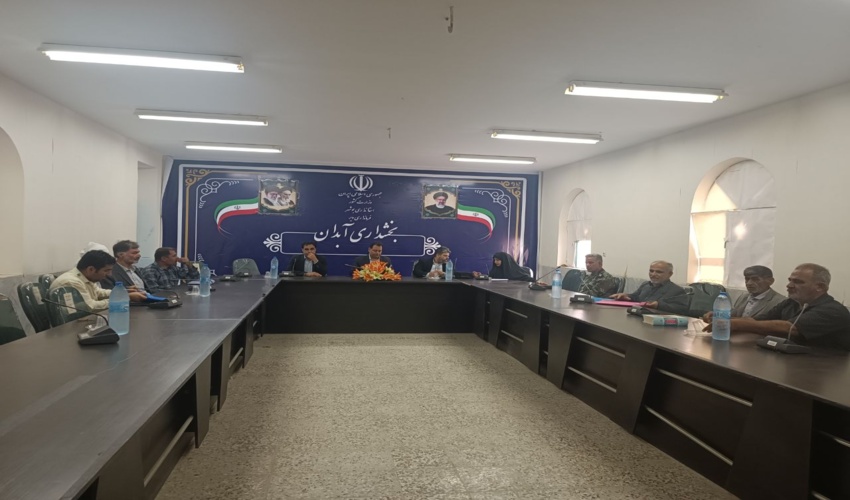 بررسی اعتراضات وارده به ممیزی مرتع تنگ نخل آبدان توسط اعضای کمیسیون بند ۴۲