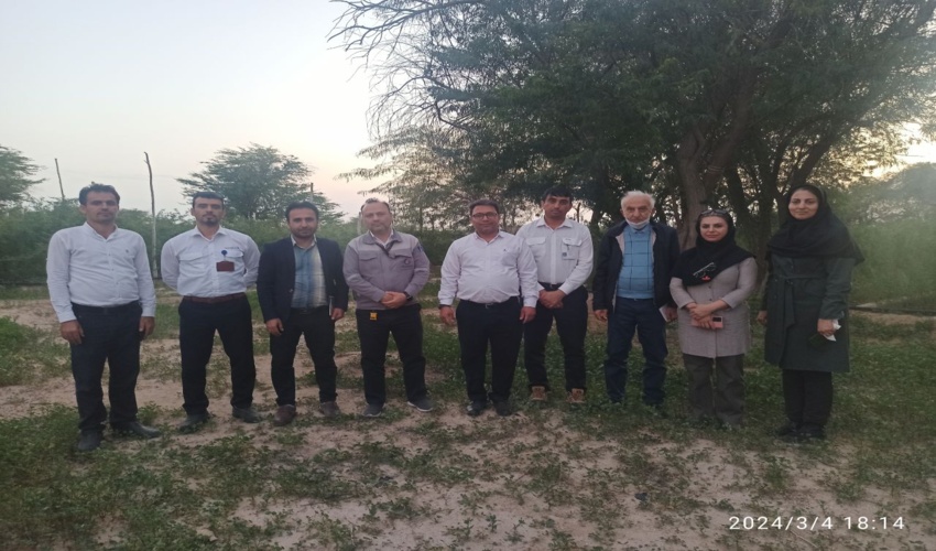 برگزاری جلسه حراکاری در محل پتروشیمی پردیس شهرستان عسلویه