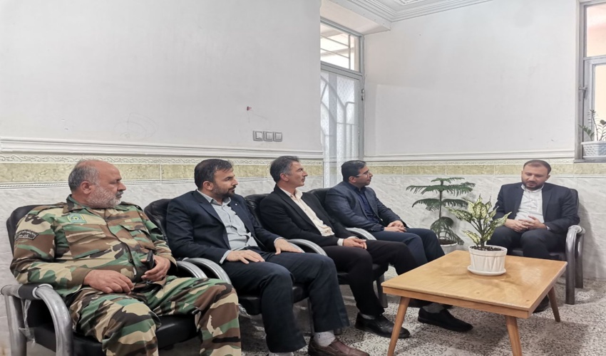 جلسه با ریاست دادگاه بخش بوشکان شهرستان دشتستان 