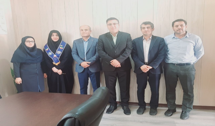 تقدیر مدیر آموزش و پرورش شهرستان جم و همکارانشان در اداره منابع طبیعی و تقدیر از تلاش های مجموعه منابع طبیعی شهرستان جم