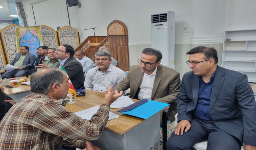 حضور کاروان خدمت در شهرستان جم