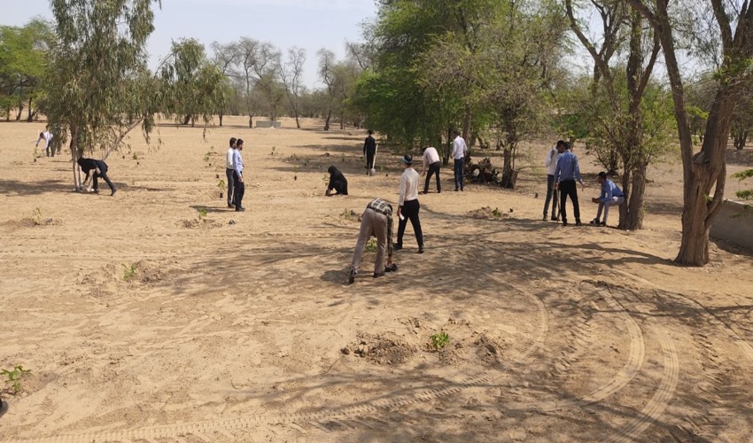 درختکاری در پارک جنگلی چاهکوتاه به مناسبت روز خلیج فارس