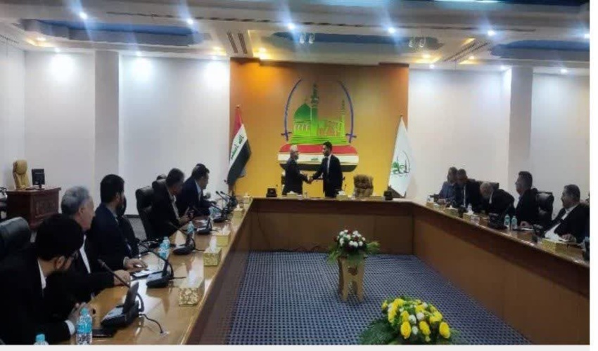 معاون وزیر جهاد کشاورزی و رئیس سازمان منابع طبیعی و آبخیزداری کشور با مقامات عراقی دیدار کرد