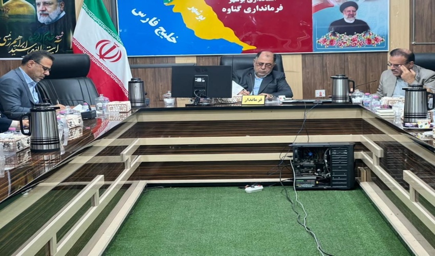 دیدار مجموعه مدیران سازمان جهاد کشاورزی استان بوشهر با فرماندار شهرستان گناوه